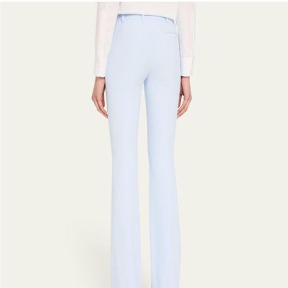 Alexander McQueen 585076QEAAA Narrow Bootcut Pants Spring Blue 44/8 NWT $1978 - Picture 3 of 7